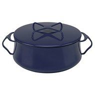 Lenox Kobenstyle Blue 4-quart Covered Casserole Pan