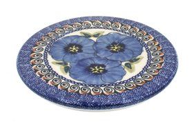 Polish Pottery Blue Art Trivet
