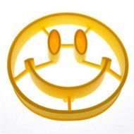 Pan Flower Kitchen Tools Smiley Face Omelette Mold Device Side Egg Circle Yellow 1 Pcs N2