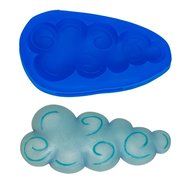 First Impression Molds B247 Cloud Silicone Cake Decorating Mold, Large, Blue N2