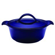 Anolon Vesta Stoneware Round Casserole, 18 oz, Baltic Blue N2