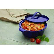 Anolon Vesta Stoneware Round Casserole, 18 oz, Baltic Blue N5