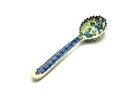 Polish Pottery Spoon - Medium - Morning Glory