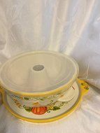 Temp-tations Figural Pumpkin Patch Bake &amp; Serve Tray and Cake Pan Only N3