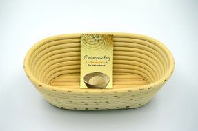 2 Pcs Masterproofing Oval Banneton Proofing Basket(500g Dough)