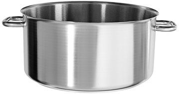 Matfer Bourgeat Excellence Casseroles without Lid, 15 3/4-Inch, Gray