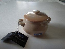 Denby Cook &amp; Dine Oven to Table Mini Casserole - Barley