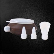 Macaron Baking Decorating Pastry Cream Cake Muffin Nozzle Set Silicone N2