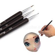 Fine Cake Decorating Brush Set,3pcs/set Food Paint Icing Cupcake Sugarcraft Cake Tools,dessert pastry decoration