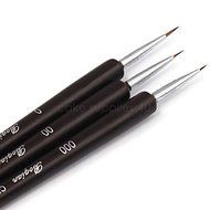 Fine Cake Decorating Brush Set,3pcs/set Food Paint Icing Cupcake Sugarcraft Cake Tools,dessert pastry decoration N3