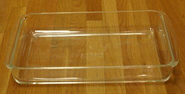 Vintage Pyrex 2 Quart Clear Glass Rectangle Lasagna Casserole Baking Dish 232