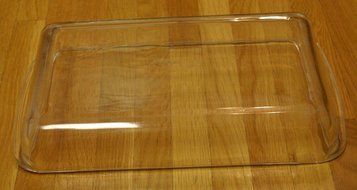 Vintage Pyrex 2 Quart Clear Glass Rectangle Lasagna Casserole Baking Dish 232 N3