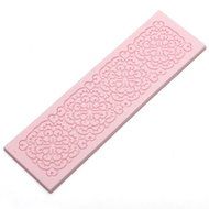 Spuare Flower Lace Silicone Cake Mold Baking Tool Sugercraft shopping