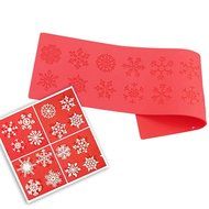Snowflakes Decorating Tools Cake Lace Mat Silicone Decoration Mat for Fondant Art Kitchenware AK-LSM-02 N3