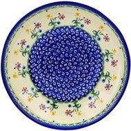 Ceramika Bona H0418C Polish Pottery Ceramic Pasta Bowl Hand Painted, 9-Inch