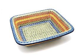Polish Pottery Baker - Casserole - Autumn