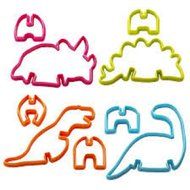 Home-X&reg; 3D Dinosaur Cookie Cutters. Set of 4.