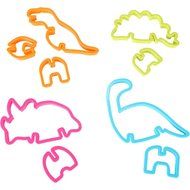 Home-X&reg; 3D Dinosaur Cookie Cutters. Set of 4. N2