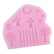 niceeshop(TM) Crown Shape Silicone Cake Molds Decoration Fondant Cookie Baking Mold ,Pink N16