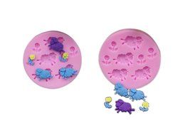 niceeshop(TM) Crown Shape Silicone Cake Molds Decoration Fondant Cookie Baking Mold ,Pink N23