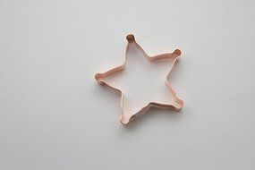 3" Sheriff Badge Cookie Cutter N3