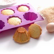 Flyesto Non-Stick Silicone Cake Bread Molds Candy Pudding Chocolate Jelly Mold, Multipurpose Baking Pans Molds... N3