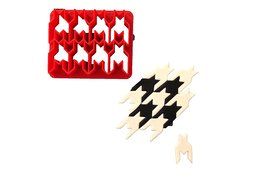 Houndstooth Multi Cookie Cutter (2 inch)