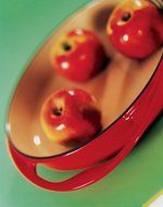 Le Creuset Enameled Cast-Iron 9-3/4-Inch Round Tarte Tatin Pan, Cherry N3