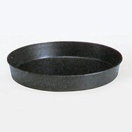 Ottinetti Blue Steel Deep Round Baking Pan, 18cm/7", Gray