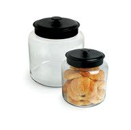 Anchor Hocking 2-Gallon Montana Jar with Red Metal Lid N3