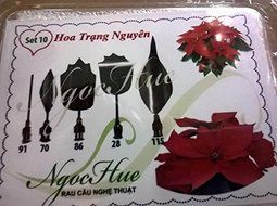 3D Jelly Tools specially -Type 10 - Poinsettia flower and 3 Bottle N2