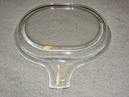 Vintage Clear Glass Pyrex 600-B 15cm x 20cm Replacement Casserole Daking Dish Lid USA