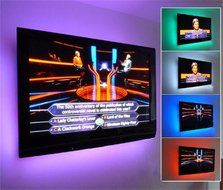 Vansky Bias Lighting for HDTV USB LED Strip Multi Color RGB LED Neon Accent Lighting Kit for Flat Screen TV LCD... N5