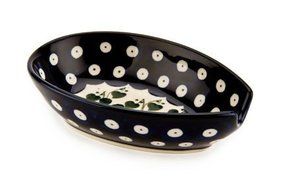 Polish Pottery Alyce Small Spoon Rest