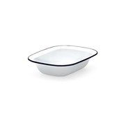 Falcon Enamel 22cm Oblong Pie Dish N2