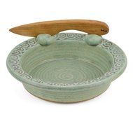 The Potters, LTD Brie Baker, Green