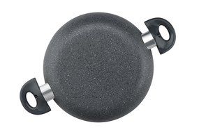 Essenso Neogranite Stone Austin Low Casserole, Dishwasher Safe, Nonstick Italian Stone Coating, 3 Quart