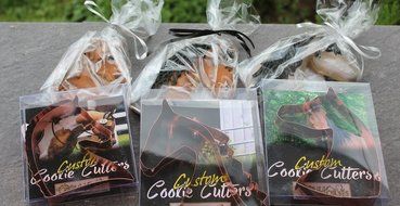 Arabian, Arab Type, English Horse Copper Cookie Cutter ~ Gift Box with Recipes N4