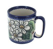 Polish Pottery Ladybug Coffee Mug