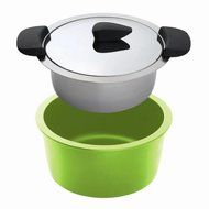 Kuhn Rikon Hotpan Casserole 2 Quart, Green N3