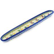 Ceramika Bona H3583E Polish Pottery Ceramic Olive Dish Hand Painted, 13-Inch