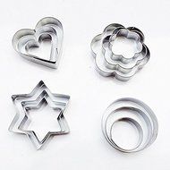 ASDOMO Professional DIY Cake Cookie Biscuit Egg Fondant Mould Mold Sugarcraft Cutter Cake Tools Stainless Steel N8