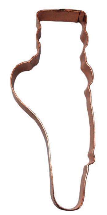 5 Inch Ballet Foot with Slipper Cookie Cutter