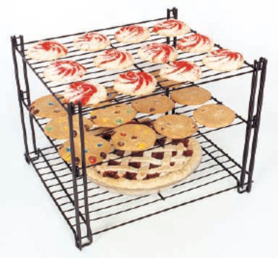 Nifty Home Products Triple-Tier Cooling Rack