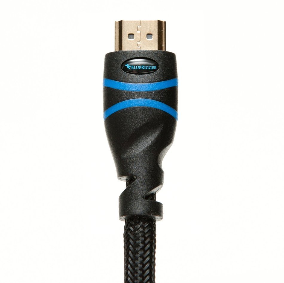 Bluerigger High Speed Hdmi Cable With Ethernet Supports 3d And Audio Return 25 Feet N6 Free 0777