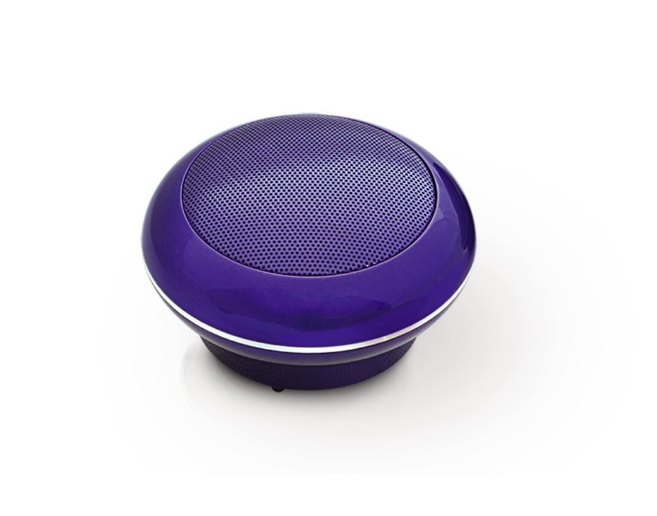 DIVOOM Bluetune POP Purple the next gen iTour POP, Loud Wireless Bluetooth Rechargeable Portable Speaker! 4 Apple...