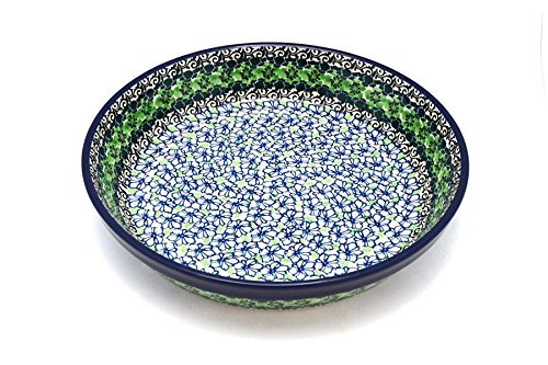 Polish Pottery Baker - Pie Dish - Kiwi