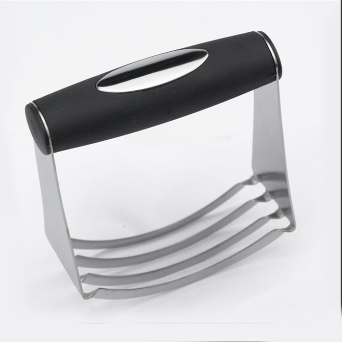 ShellMiMi Manual Stainless Steel Professional Baking Dough Blender Pastry Cutter with Blades N2