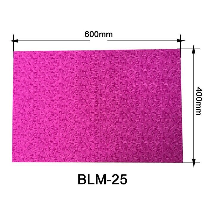 'ART Kitchenware Large Impression Cake Lace Mats 23.6x 15.75 inches Silicone Lace Mould Fondant Cake Decorarting... N2