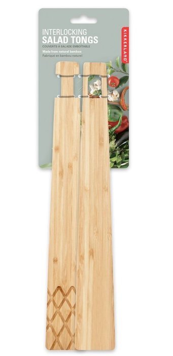 Kikkerland Rockin Wooden Spoons, Set of 2 N4